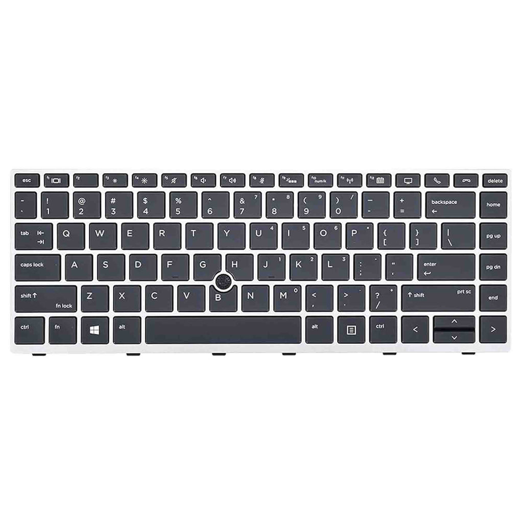 HP EliteBook 830 G5 Laptop Backlit Keyboard with Pointer