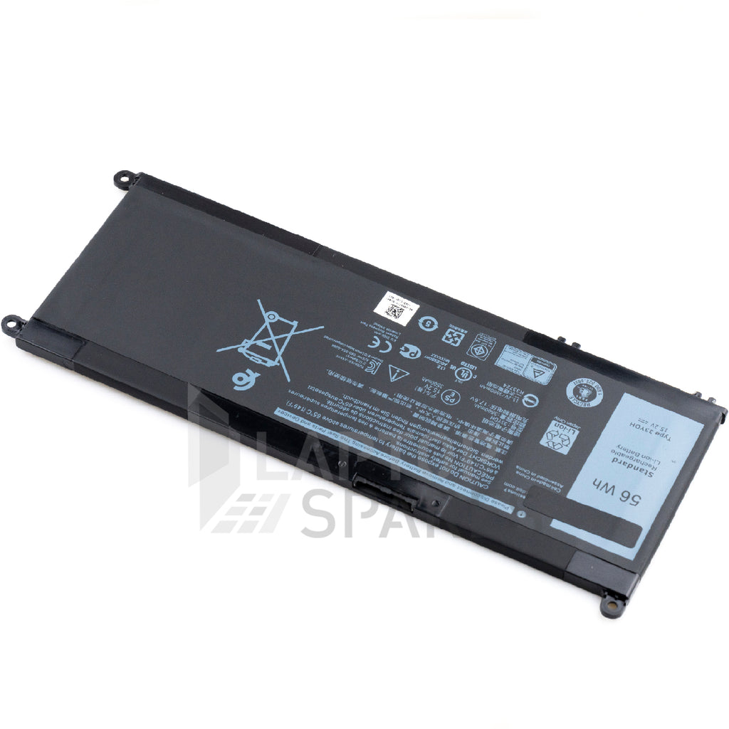 Dell Inspiron 17 7778 33YDH 56Wh 4 Cell Battery - Laptop Spares