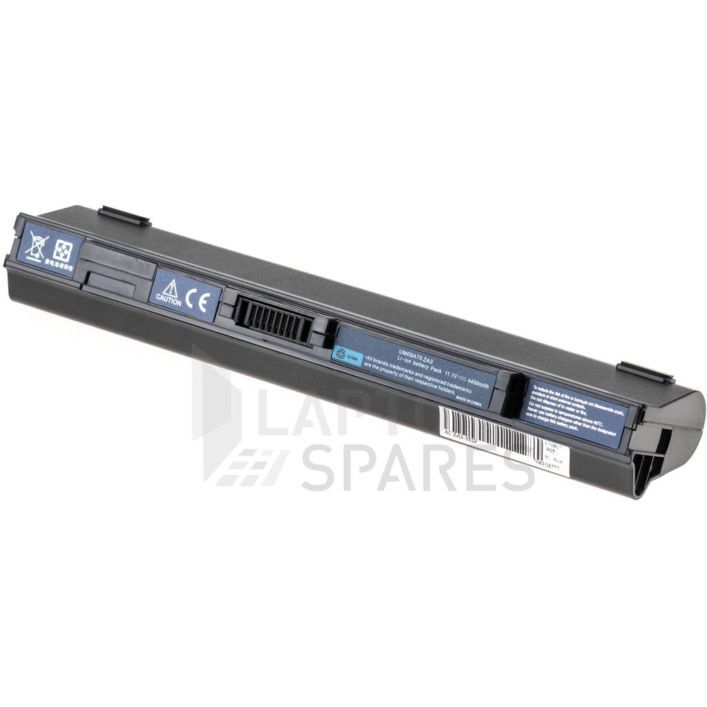 Acer Aspire One AO751h 52Bw 52Yb 4400mAh 6 Cell Battery - Laptop Spares