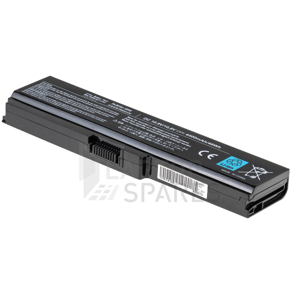 Toshiba Satellite L645-S4104BN L645-S4104RD 4400mAh 6 Cell Battery - Laptop Spares