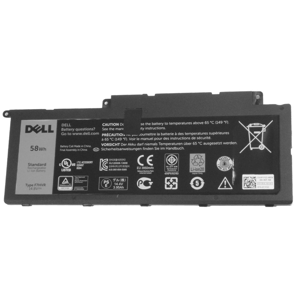 Dell Inspiron 17 7000 7737 3900mAh 4 Cell Battery - Laptop Spares