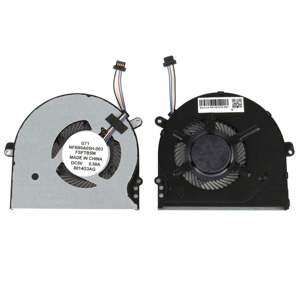 HP Pavilion 15-CC Laptop CPU Cooling Fan - Laptop Spares